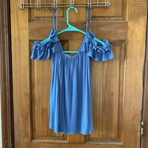 Soft blue tank top